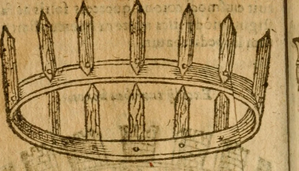 An illustration from Symbola heroica m. Clavdii Paradini, Belliiocensis canonici, et d. Gabrielis Symeonis : multo, quàm antea, fidelius de gallica lingua in latinam conuersa, 1600, leaf 267