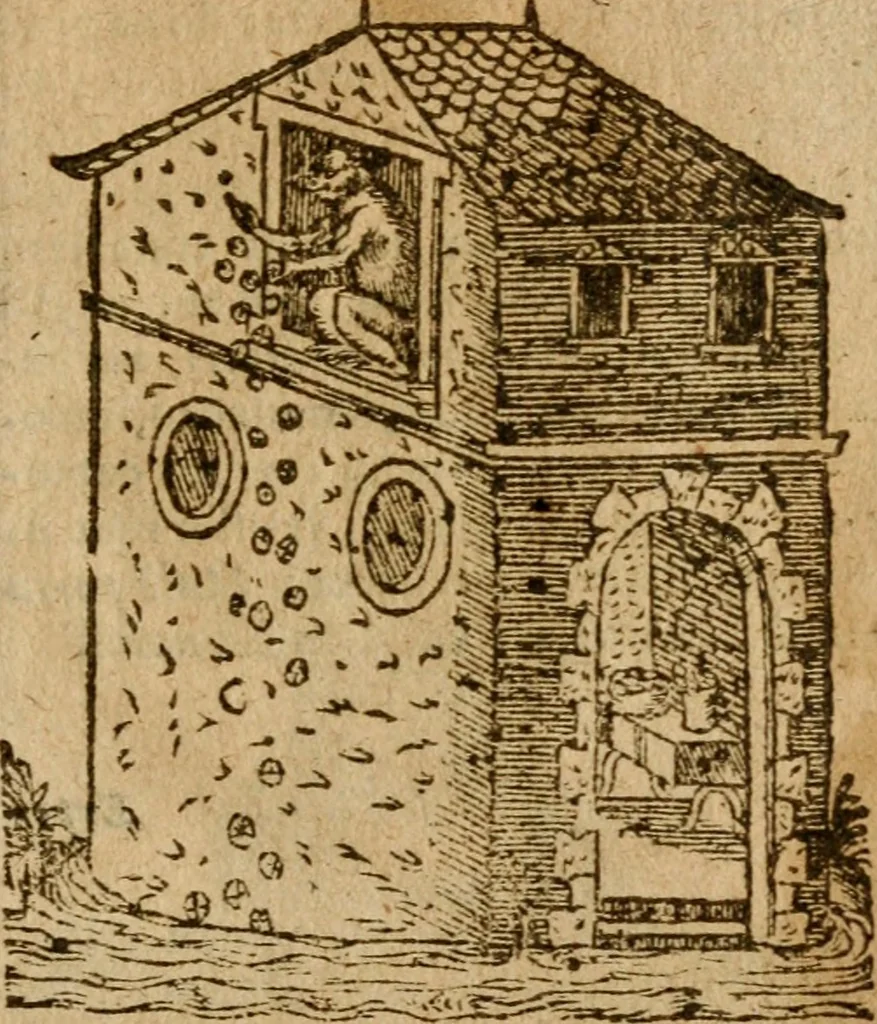 An illustration from Symbola heroica m. Clavdii Paradini, Belliiocensis canonici, et d. Gabrielis Symeonis : multo, quàm antea, fidelius de gallica lingua in latinam conuersa, 1600, leaf 314
