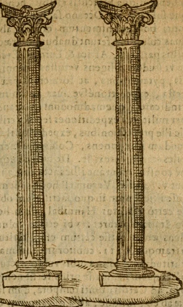 An illustration from Symbola heroica m. Clavdii Paradini, Belliiocensis canonici, et d. Gabrielis Symeonis : multo, quàm antea, fidelius de gallica lingua in latinam conuersa, 1600, leaf 34