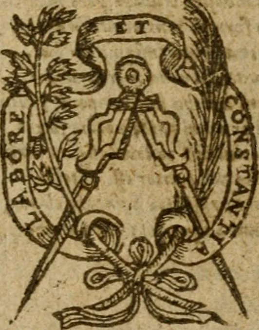 An illustration from Symbola heroica m. Clavdii Paradini, Belliiocensis canonici, et d. Gabrielis Symeonis : multo, quàm antea, fidelius de gallica lingua in latinam conuersa, 1600, leaf 4