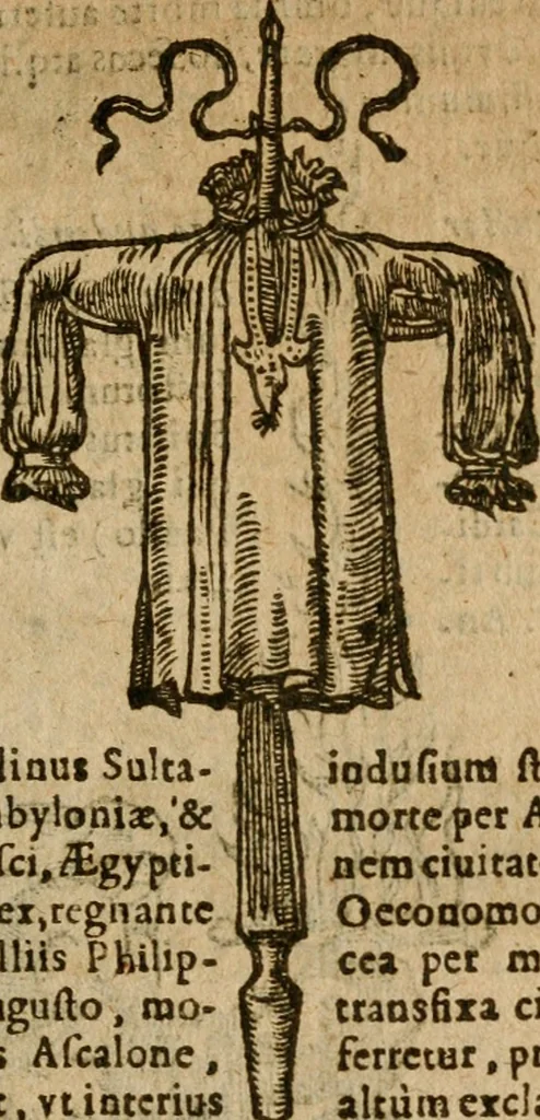 An illustration from Symbola heroica m. Clavdii Paradini, Belliiocensis canonici, et d. Gabrielis Symeonis : multo, quàm antea, fidelius de gallica lingua in latinam conuersa, 1600, leaf 60