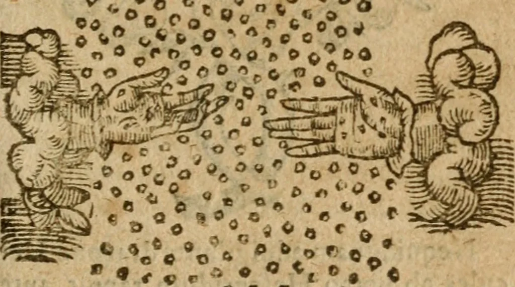 An illustration from Symbola heroica m. Clavdii Paradini, Belliiocensis canonici, et d. Gabrielis Symeonis : multo, quàm antea, fidelius de gallica lingua in latinam conuersa, 1600, leaf 62