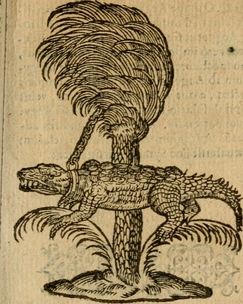 An illustration from Symbola heroica m. Clavdii Paradini, Belliiocensis canonici, et d. Gabrielis Symeonis : multo, quàm antea, fidelius de gallica lingua in latinam conuersa, 1600, leaf 74
