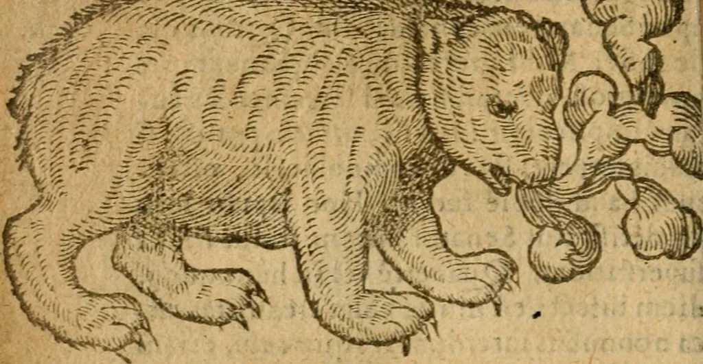 An illustration from Symbola heroica m. Clavdii Paradini, Belliiocensis canonici, et d. Gabrielis Symeonis : multo, quàm antea, fidelius de gallica lingua in latinam conuersa, 1600, leaf 85