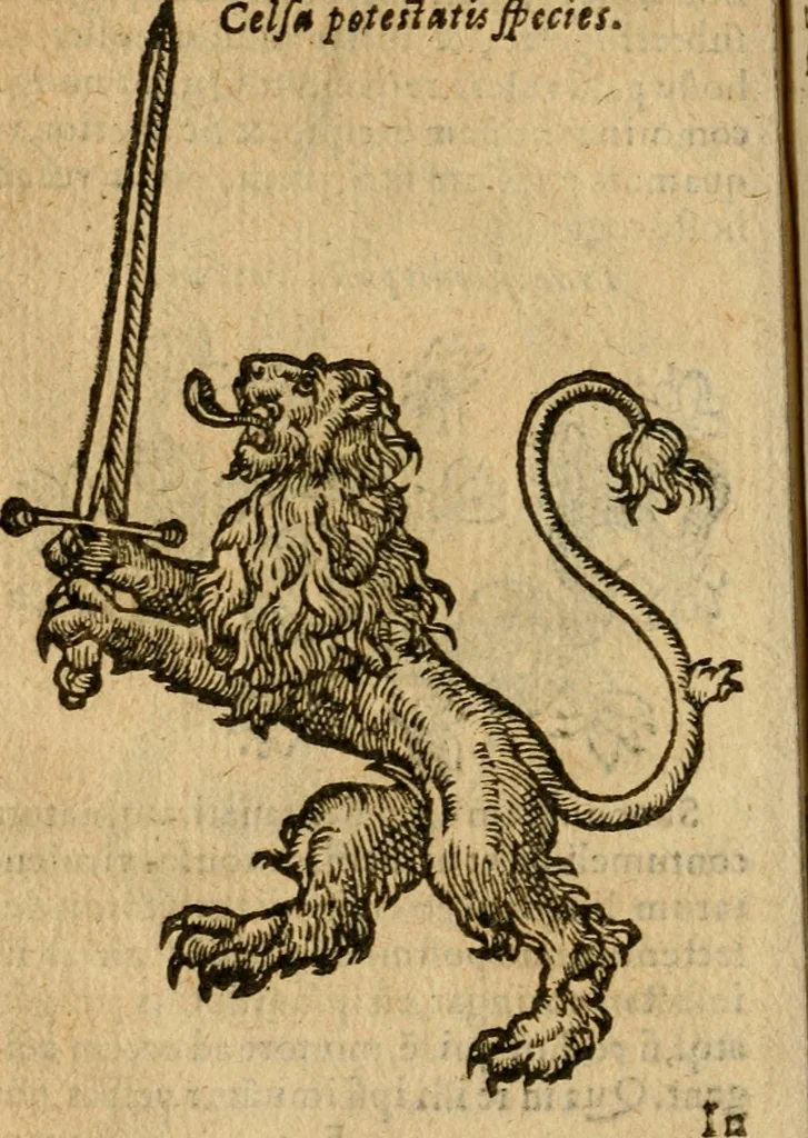 An illustration from Symbola heroica m. Clavdii Paradini, Belliiocensis canonici, et d. Gabrielis Symeonis : multo, quàm antea, fidelius de gallica lingua in latinam conuersa, 1600, leaf 91