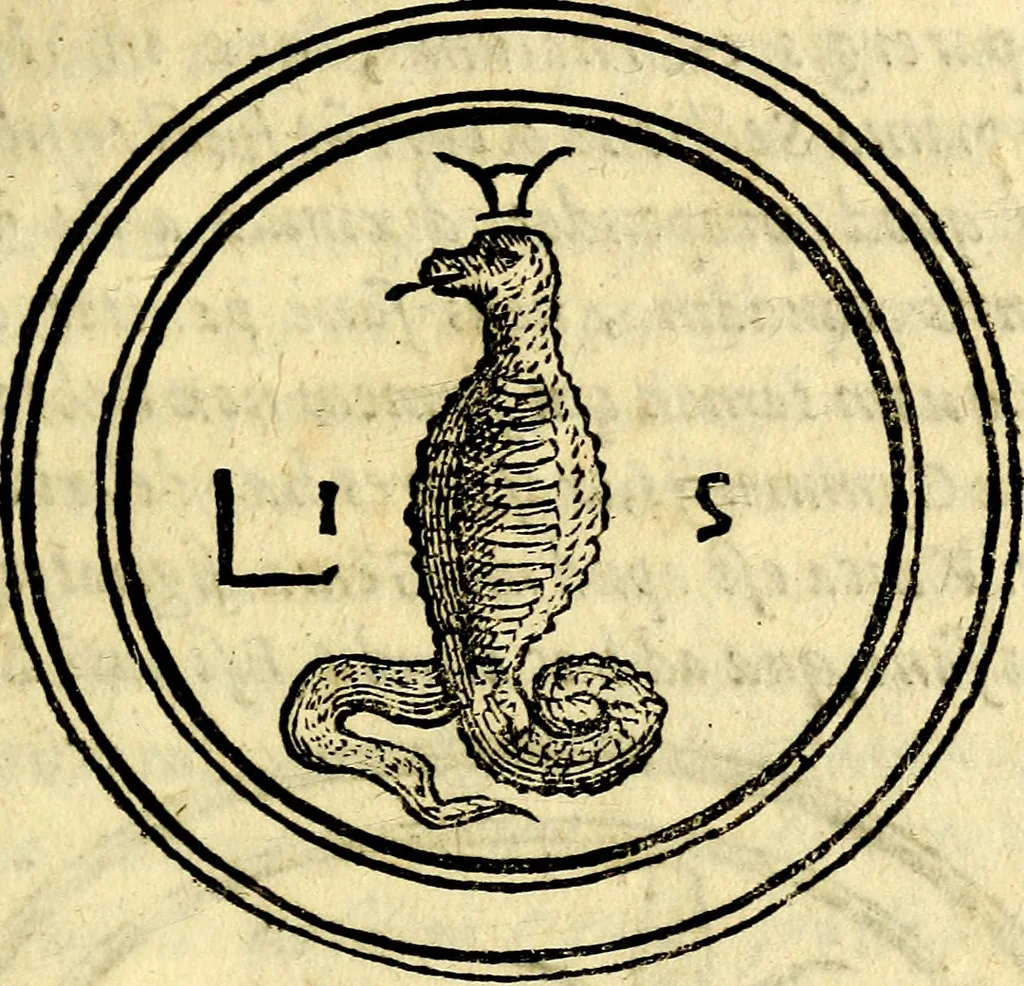 An illustration from ... Symbolarvm epistolicarvm liber, in quo nonnulla ex antiqvitatis ivris civilis et historiae penv depromuntur & illustrantur, mvltaqve avctorvm loca emendantur & explicantur, 1628, leaf 101