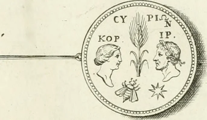 An illustration from Symbolica Dianae Ephesiae statua, 1688, leaf 102