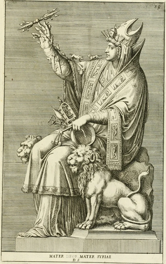 An illustration from Symbolica Dianae Ephesiae statua, 1688, leaf 122