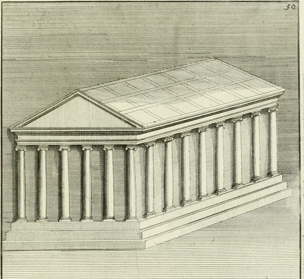An illustration from Symbolica Dianae Ephesiae statua, 1688, leaf 56
