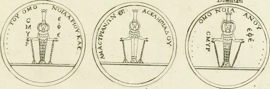 An illustration from Symbolica Dianae Ephesiae statua, 1688, leaf 84