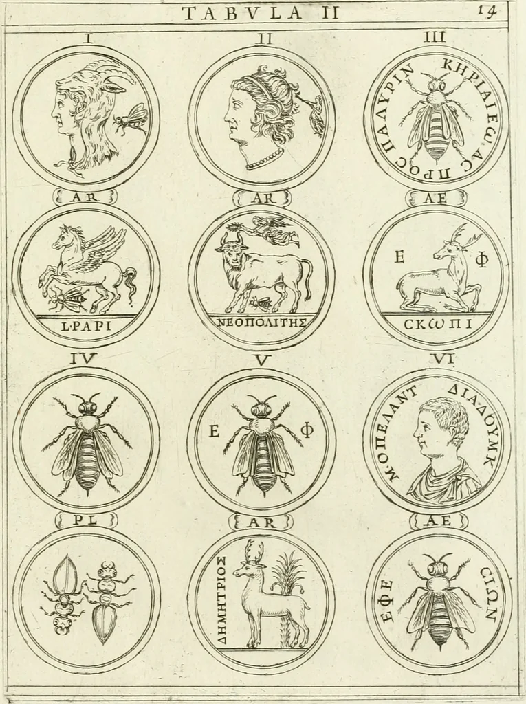 An illustration from Symbolica Dianae Ephesiae statua, 1688, leaf 92
