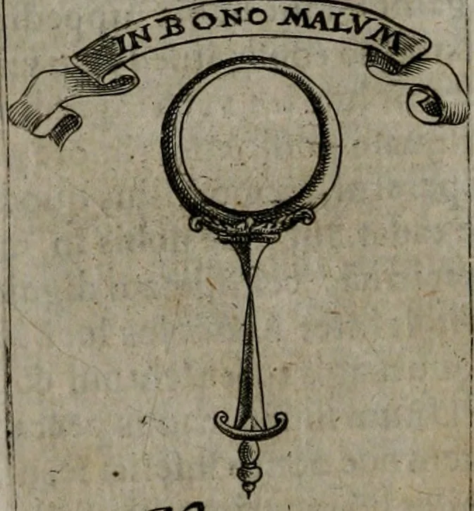 An illustration from Symbolica vitae Christi meditatio, 1612, leaf 121