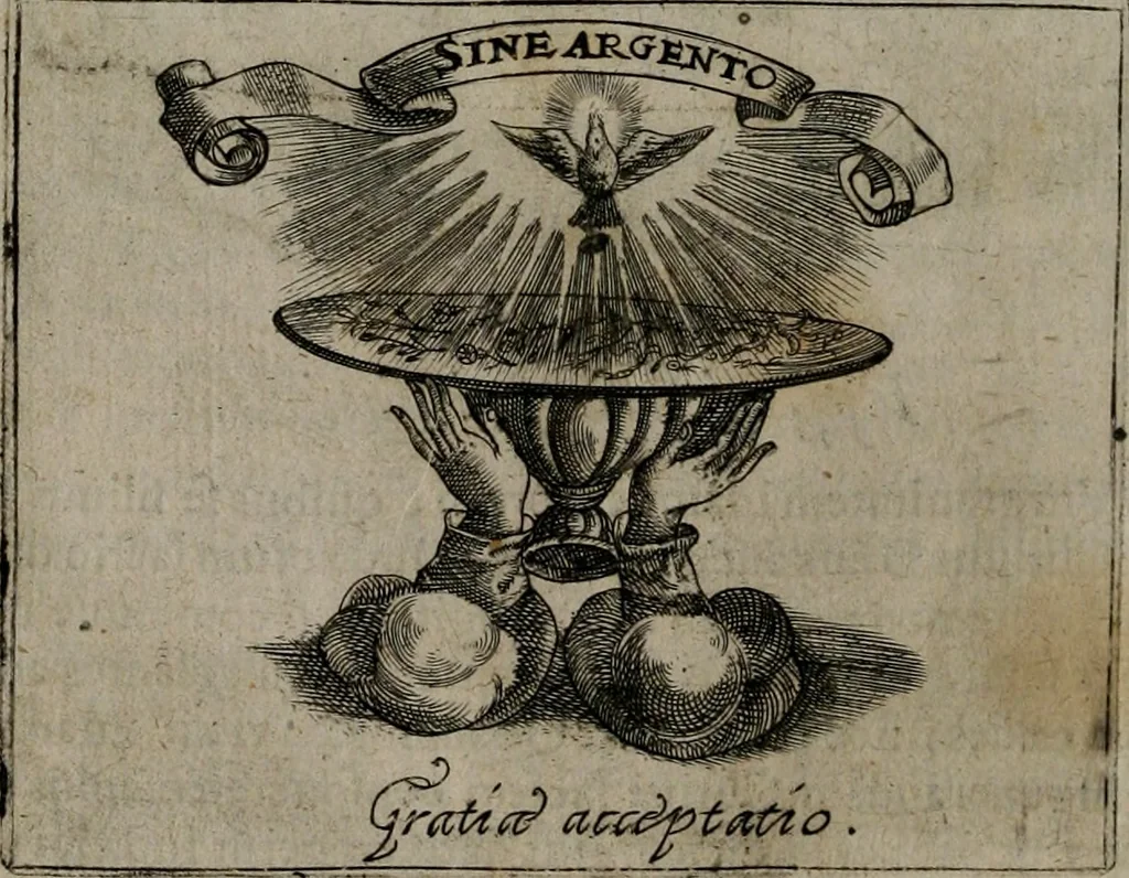 An illustration from Symbolica vitae Christi meditatio, 1612, leaf 131