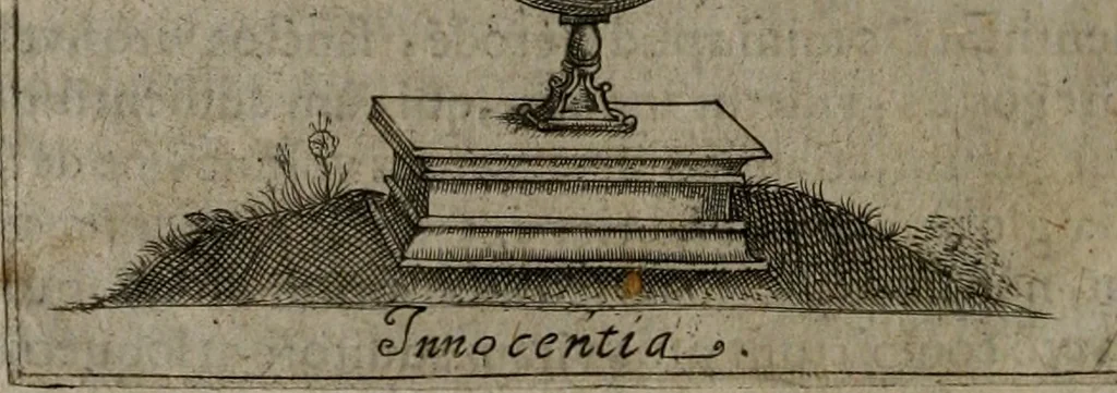 An illustration from Symbolica vitae Christi meditatio, 1612, leaf 151
