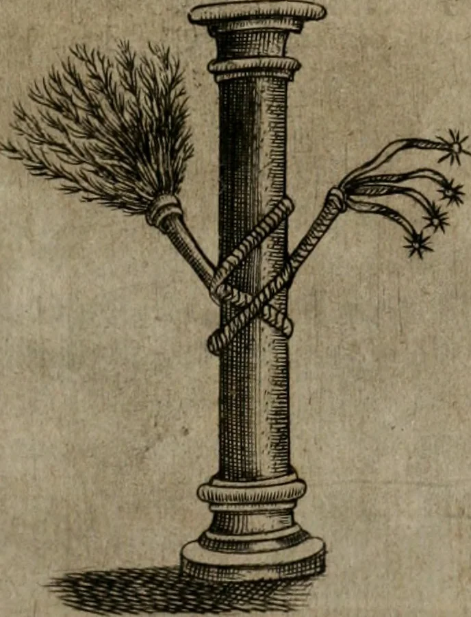 An illustration from Symbolica vitae Christi meditatio, 1612, leaf 160