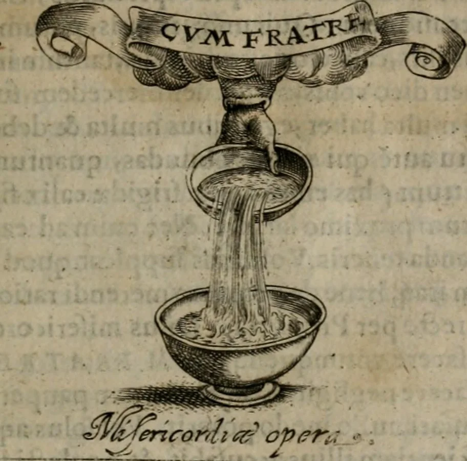 An illustration from Symbolica vitae Christi meditatio, 1612, leaf 170