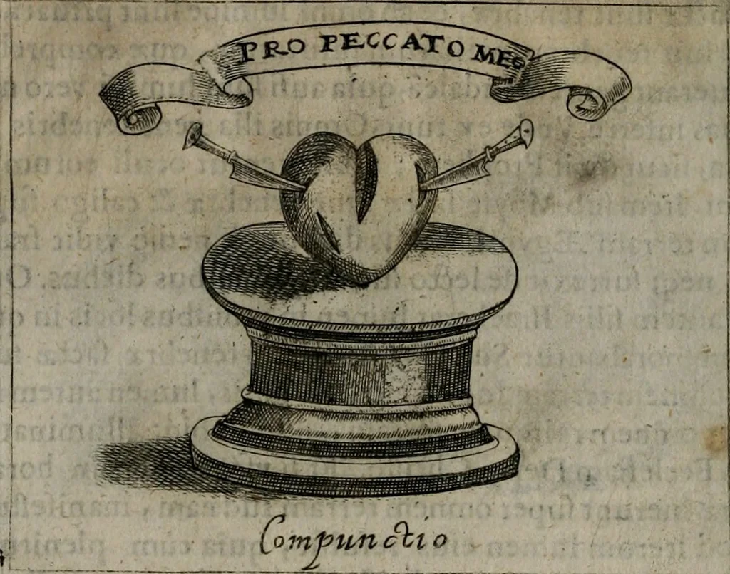 An illustration from Symbolica vitae Christi meditatio, 1612, leaf 193