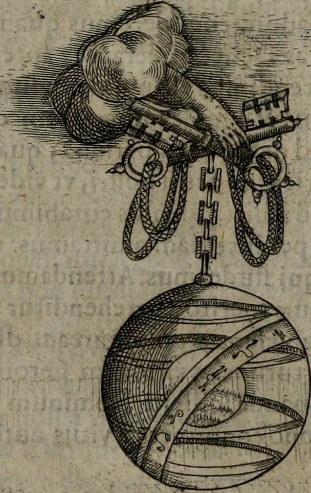 An illustration from Symbolica vitae Christi meditatio, 1612, leaf 219