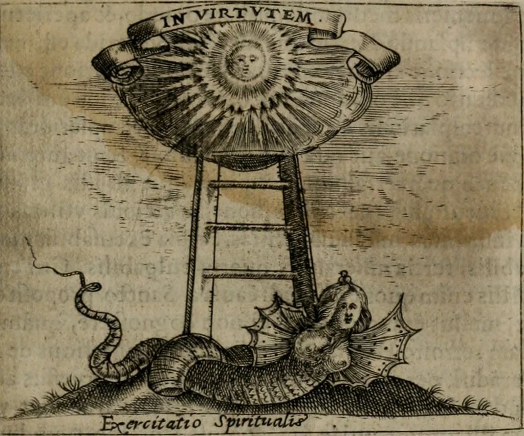 An illustration from Symbolica vitae Christi meditatio, 1612, leaf 226
