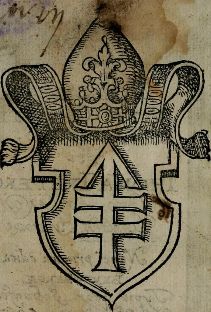 An illustration from Symbolica vitae Christi meditatio, 1612, leaf 3
