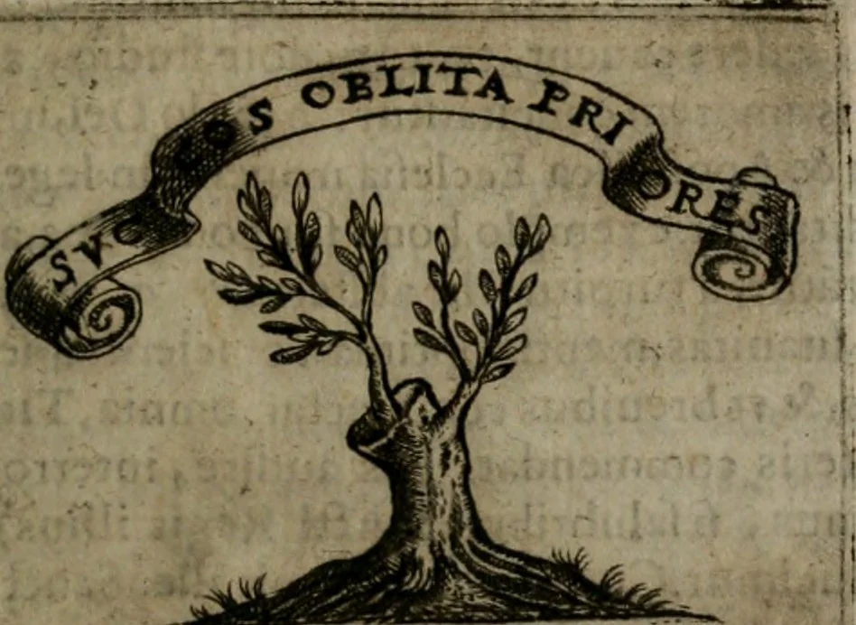 An illustration from Symbolica vitae Christi meditatio, 1612, leaf 30