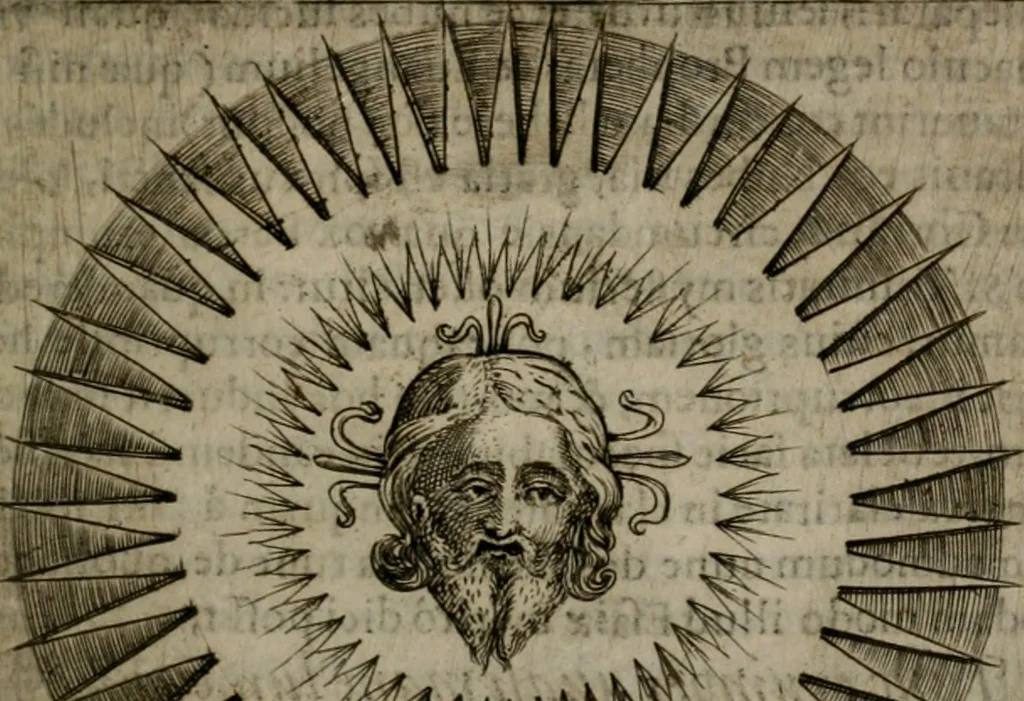 An illustration from Symbolica vitae Christi meditatio, 1612, leaf 62
