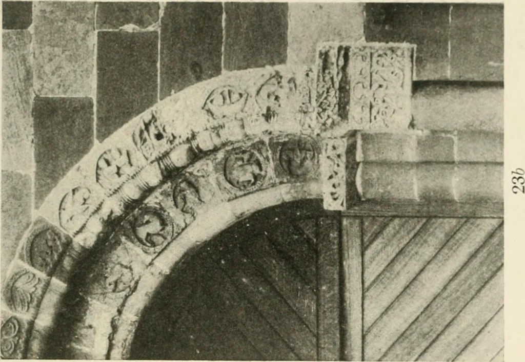 An illustration from Symbolism of animals and birds represented in English church architecture, 1913, leaf 102
