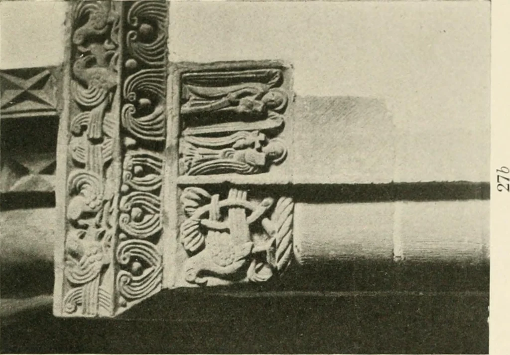 An illustration from Symbolism of animals and birds represented in English church architecture, 1913, leaf 118