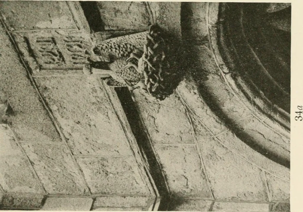 An illustration from Symbolism of animals and birds represented in English church architecture, 1913, leaf 146