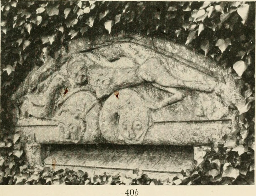 An illustration from Symbolism of animals and birds represented in English church architecture, 1913, leaf 170