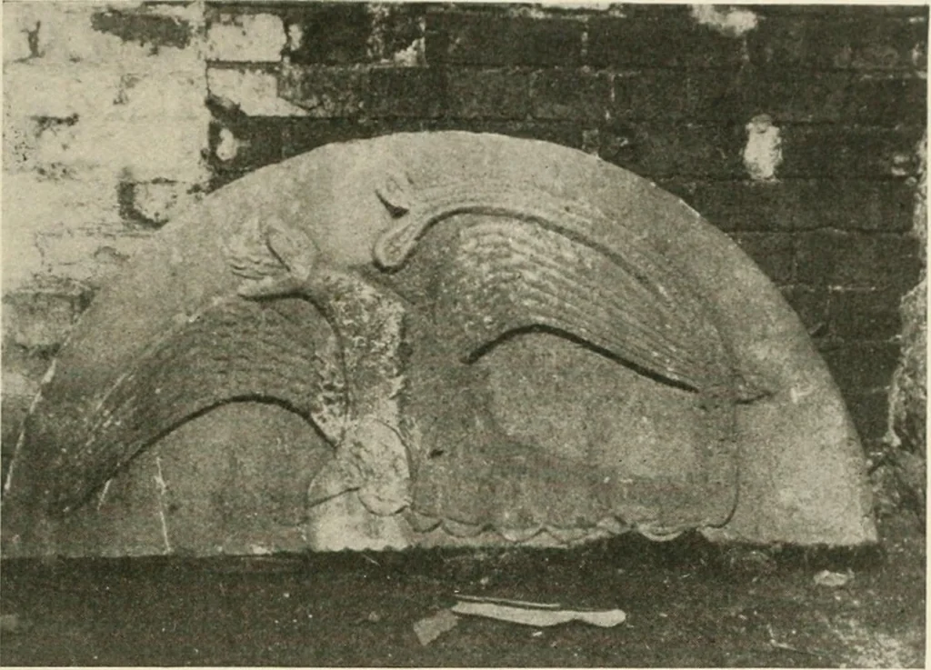 An illustration from Symbolism of animals and birds represented in English church architecture, 1913, leaf 178