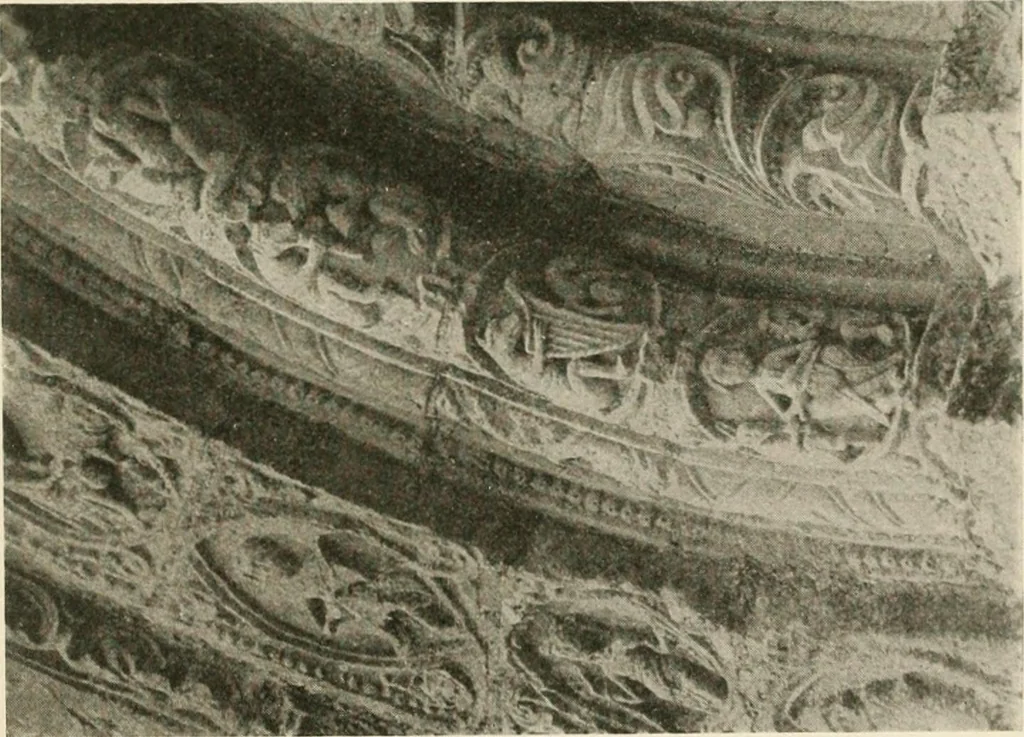 An illustration from Symbolism of animals and birds represented in English church architecture, 1913, leaf 18