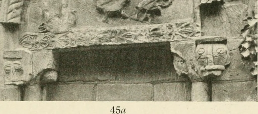 An illustration from Symbolism of animals and birds represented in English church architecture, 1913, leaf 190