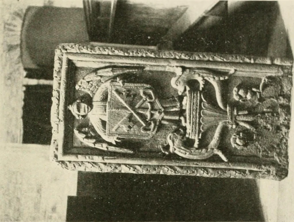 An illustration from Symbolism of animals and birds represented in English church architecture, 1913, leaf 194
