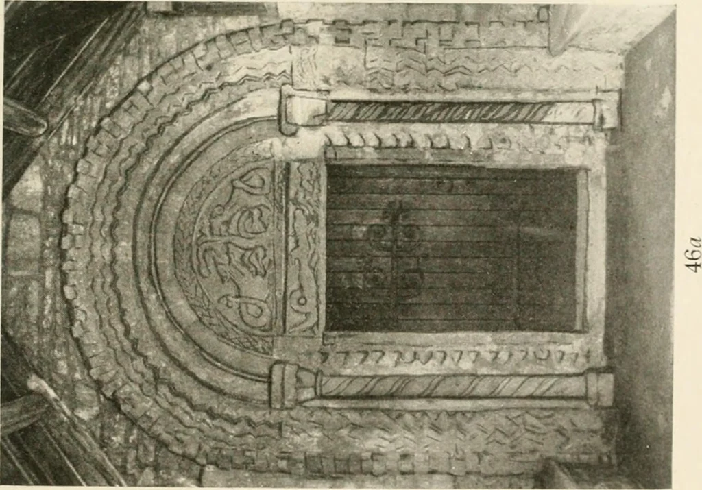 An illustration from Symbolism of animals and birds represented in English church architecture, 1913, leaf 194