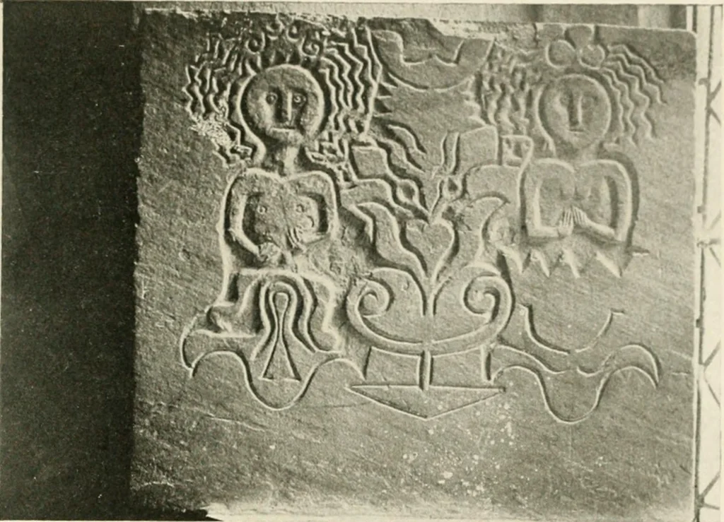 An illustration from Symbolism of animals and birds represented in English church architecture, 1913, leaf 210