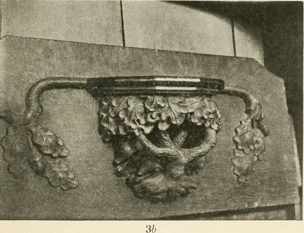 An illustration from Symbolism of animals and birds represented in English church architecture, 1913, leaf 22