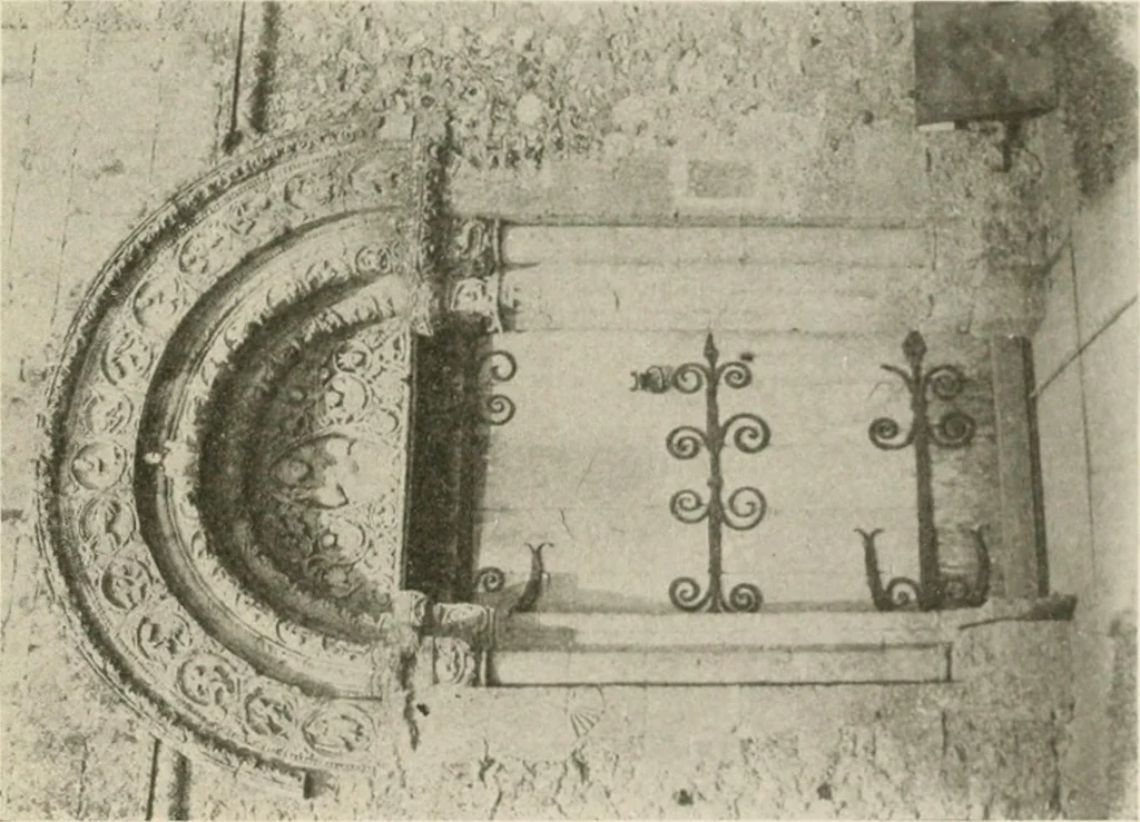 An illustration from Symbolism of animals and birds represented in English church architecture, 1913, leaf 222