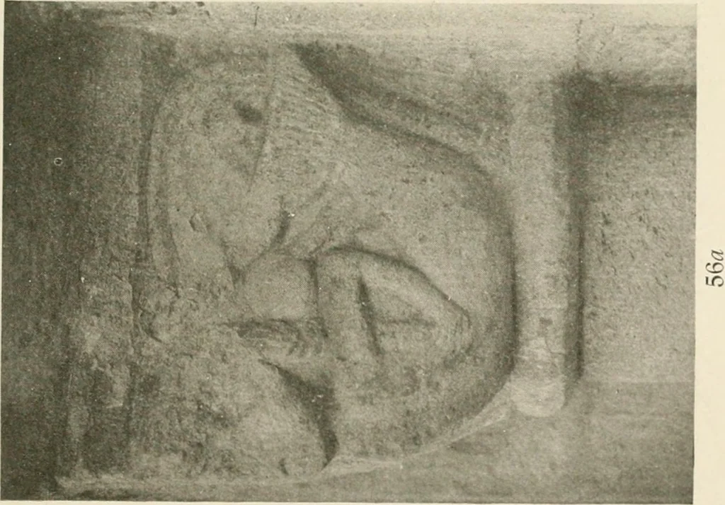 An illustration from Symbolism of animals and birds represented in English church architecture, 1913, leaf 224