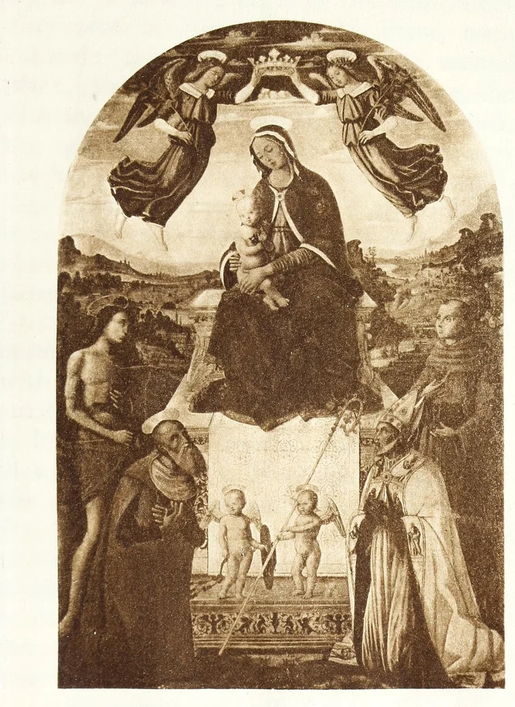 An illustration from Symbolism in religious art; a lecture given before the School of applied design for women, on the 17th of February, 1898, 1899, leaf 35