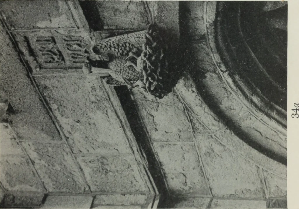 An illustration from Symbolism of animals and birds represented in English architecture, 1913, leaf 146