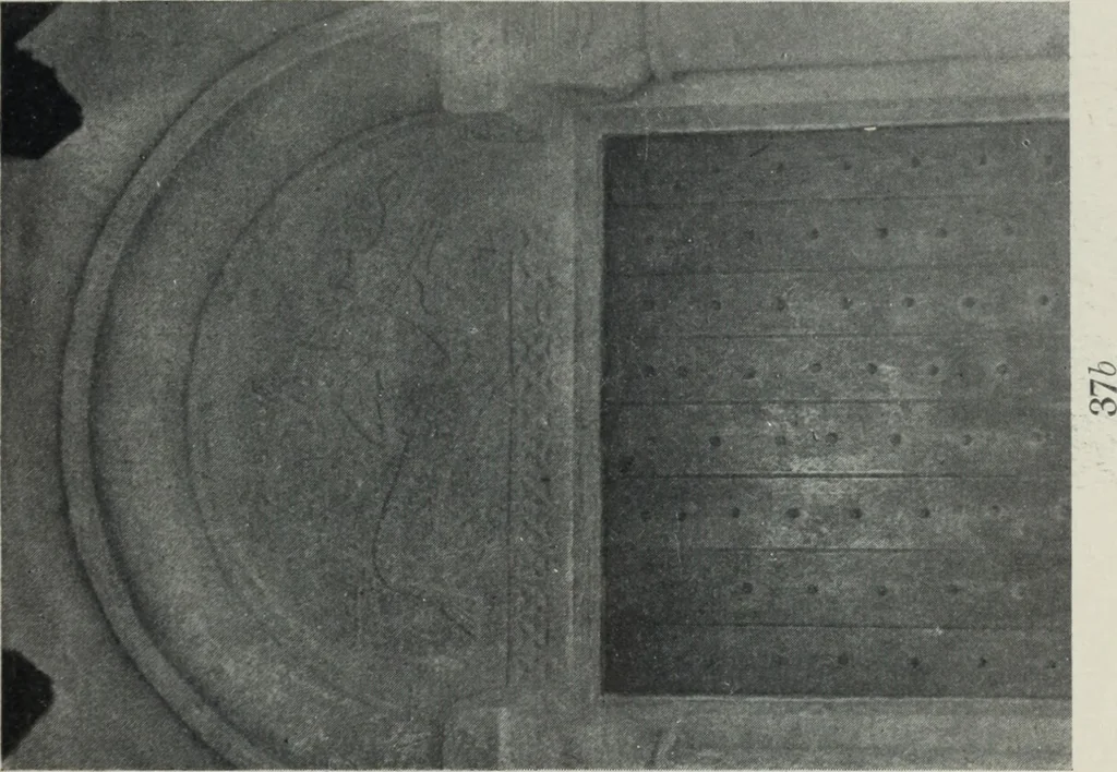An illustration from Symbolism of animals and birds represented in English architecture, 1913, leaf 158