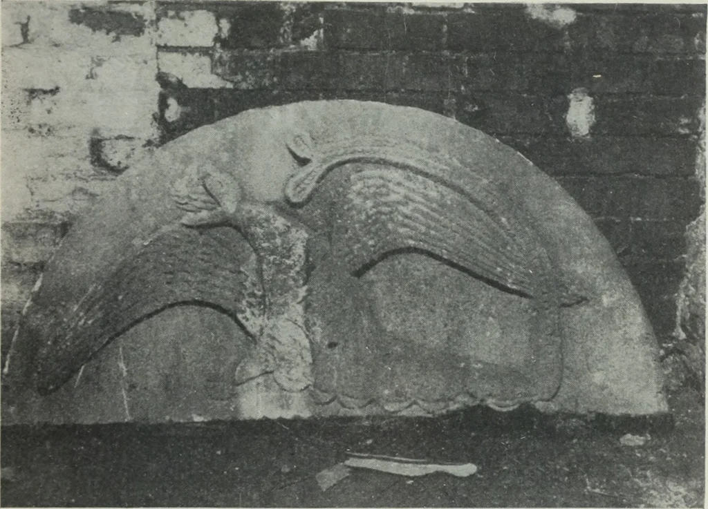 An illustration from Symbolism of animals and birds represented in English architecture, 1913, leaf 178