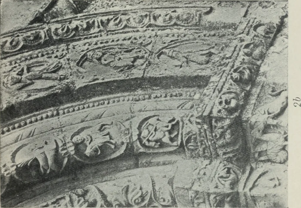 An illustration from Symbolism of animals and birds represented in English architecture, 1913, leaf 18
