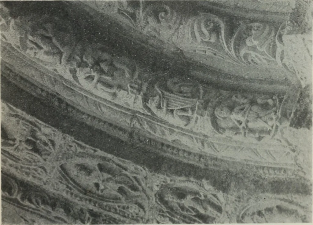 An illustration from Symbolism of animals and birds represented in English architecture, 1913, leaf 18