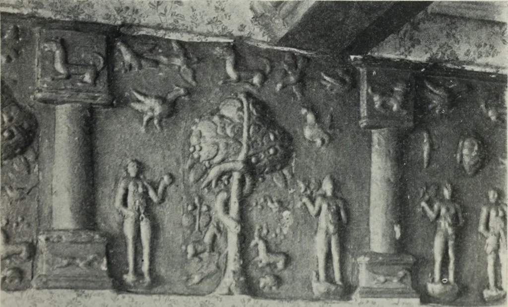 An illustration from Symbolism of animals and birds represented in English architecture, 1913, leaf 210