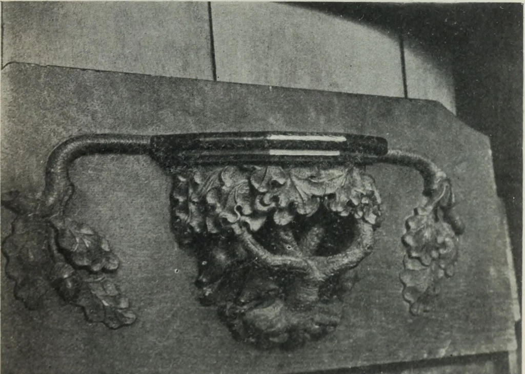 An illustration from Symbolism of animals and birds represented in English architecture, 1913, leaf 22