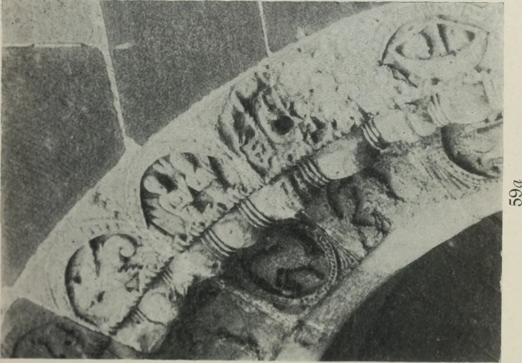 An illustration from Symbolism of animals and birds represented in English architecture, 1913, leaf 234