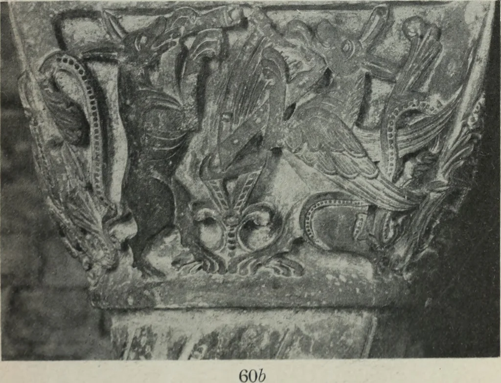 An illustration from Symbolism of animals and birds represented in English architecture, 1913, leaf 238