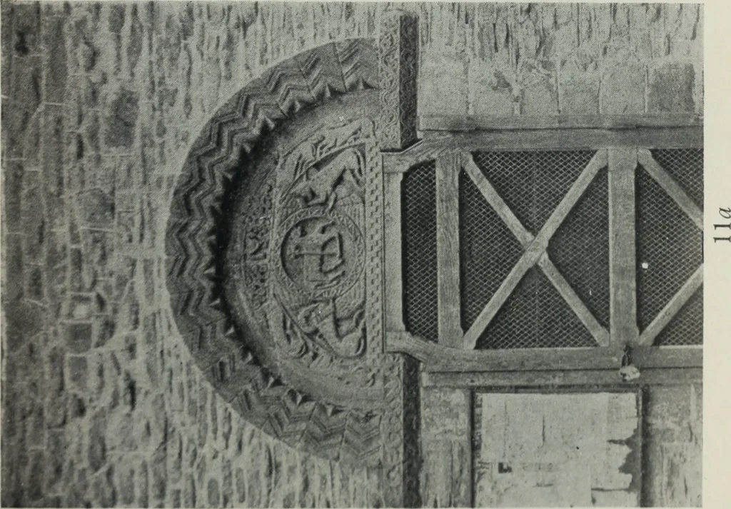 An illustration from Symbolism of animals and birds represented in English architecture, 1913, leaf 54